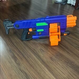 Vibrant Action Blaster Toy - Blue and Orange